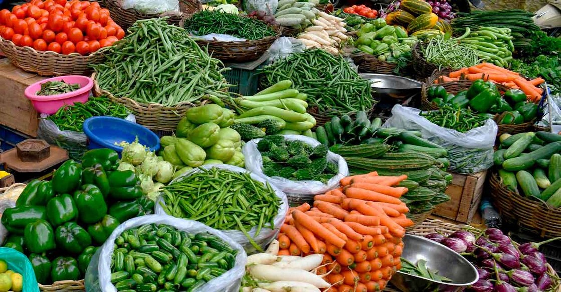 Vegetables. Photo: Manjunath Kiran / AFP