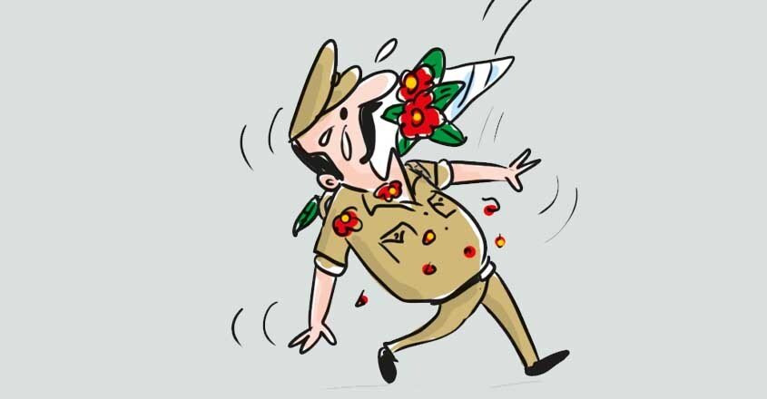 police-flower police-flower