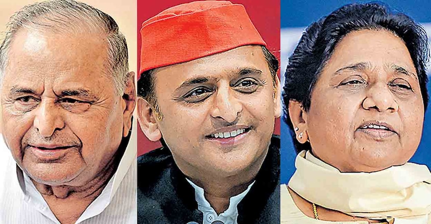 Mulayam-Singh-Yadav-Akhilesh-Yadav-Mayawati Mulayam-Singh-Yadav-Akhilesh-Yadav-Mayawati