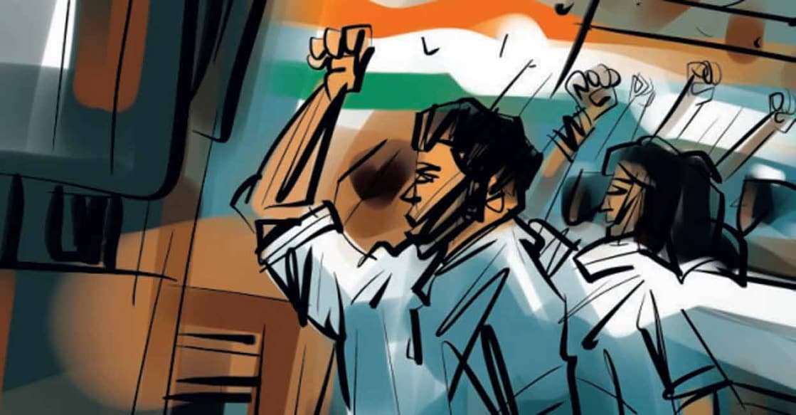 Independence Caricature Independence Caricature