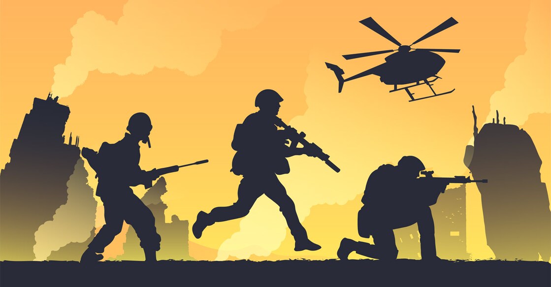 war