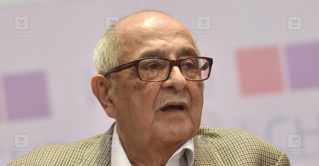 Fali-Sam-Nariman ഫാലി എസ്.നരിമാൻ. ചിത്രം: ജെ.സുരേഷ് ∙ മനോരമ