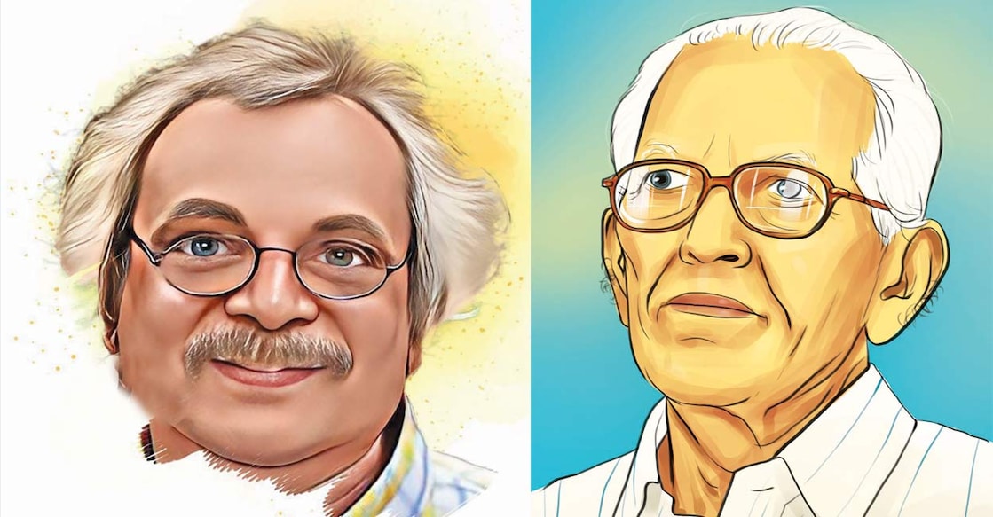vachakamela എം.മുകുന്ദൻ, പ്രഫ. എം.കെ. സാനു
