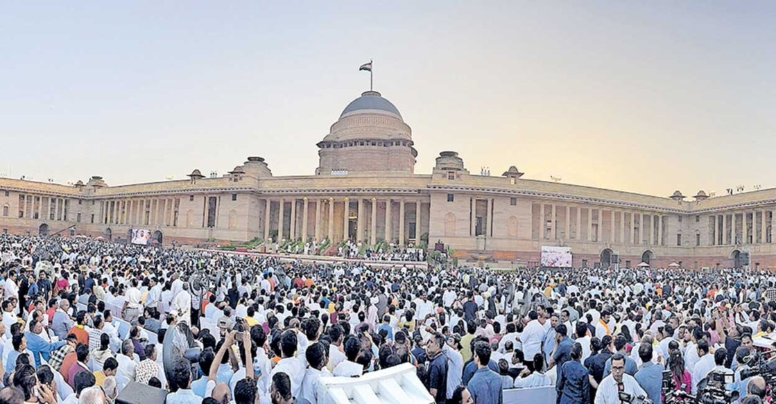 third-nda-government-take-charge-ceremony