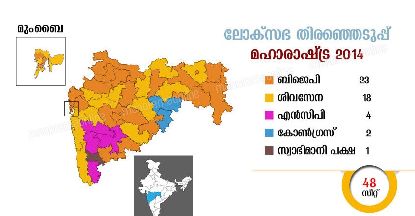 Maharashtra-Lok-Sabha-Election-Map-2014 Maharashtra-Lok-Sabha-Election-Map-2014