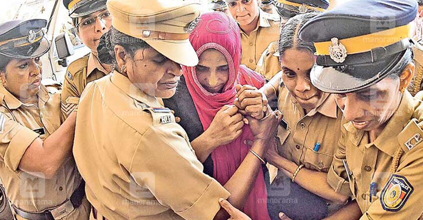 Koodathai-Jolly-with-Police Koodathai-Jolly-with-Police