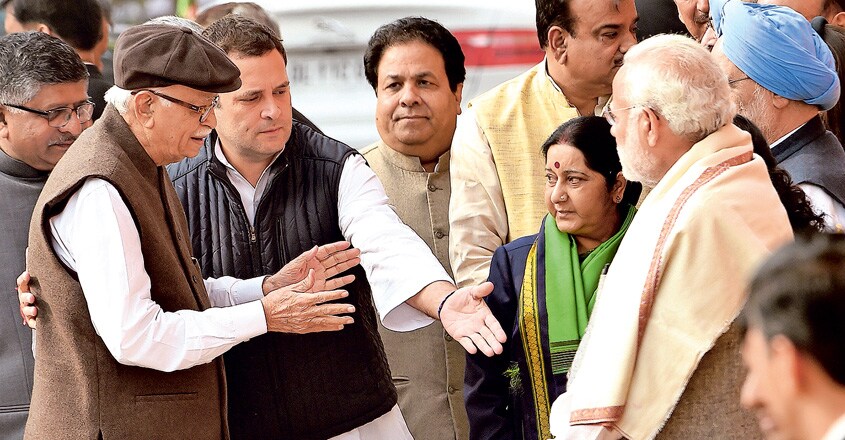 LK Advani, Rahul Gndhi, Narendra Modi LK Advani, Rahul Gndhi, Narendra Modi