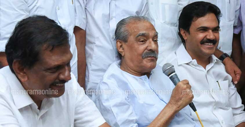 PJ Joseph, KM Mani, Jose K Mani PJ Joseph, KM Mani, Jose K Mani