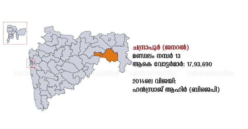 chandrapur map chandrapur map