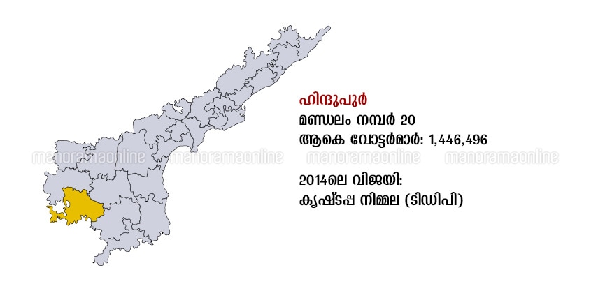 hindupur andhra map hindupur andhra map