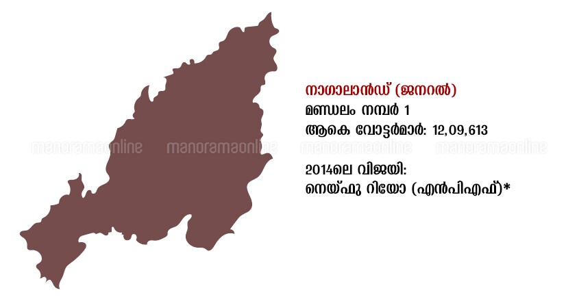 nagaland-lok sabha elections map nagaland-lok sabha elections map