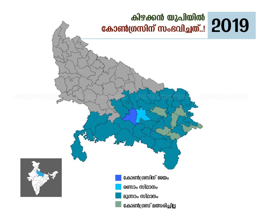 eastern up lok sabha election results 2019 infographics