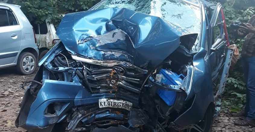 Balabhaskar-car-accident Balabhaskar-car-accident