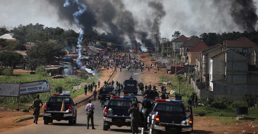 NIGERIA-CRIME-POLICE-DEMO NIGERIA-CRIME-POLICE-DEMO