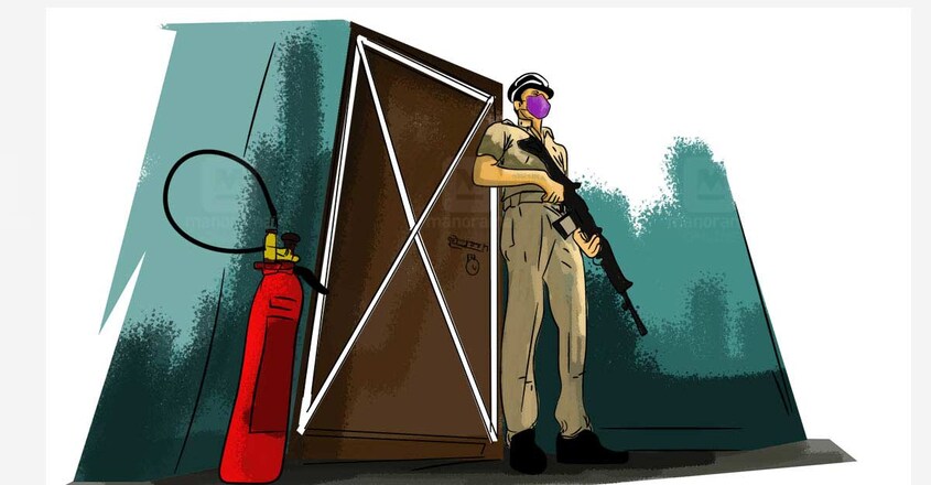 kerala-local-body-elections-2020-strong-room kerala-local-body-elections-2020-strong-room