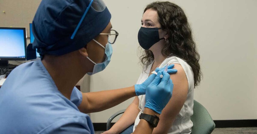 Moderna mRNA vaccine trial (Photo by - / Henry Ford Health System / AFP) Moderna mRNA vaccine trial (Photo by - / Henry Ford Health System / AFP)