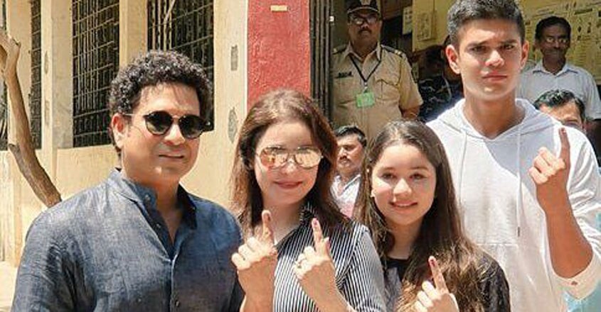 sachin-family sachin-family