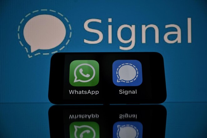 FRANCE-US-INTERNET-WHATSAPP-SIGNAL FRANCE-US-INTERNET-WHATSAPP-SIGNAL