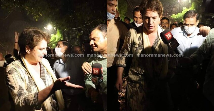 Priyanka-Gandhi-Lakhimpur-Kheri Priyanka-Gandhi-Lakhimpur-Kheri