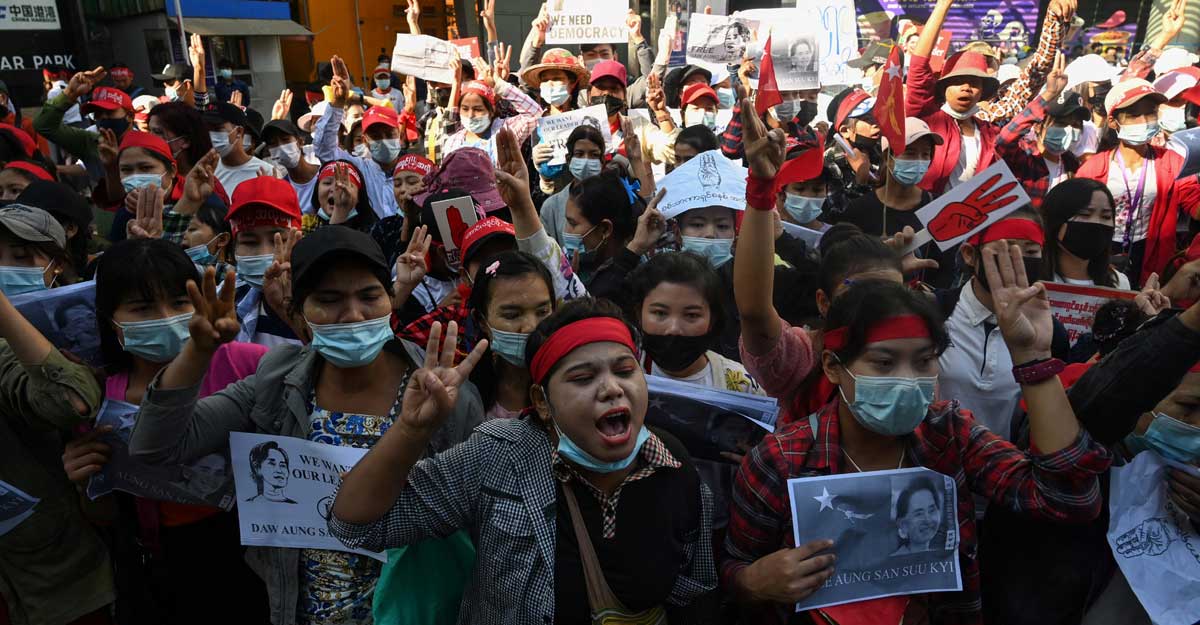 Agitations continue in Myanmar;  Suu Kyi’s house arrest extended |  Myanmar