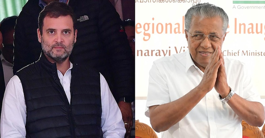 Rahul Gandhi, Pinarayi Vijayan Rahul Gandhi, Pinarayi Vijayan