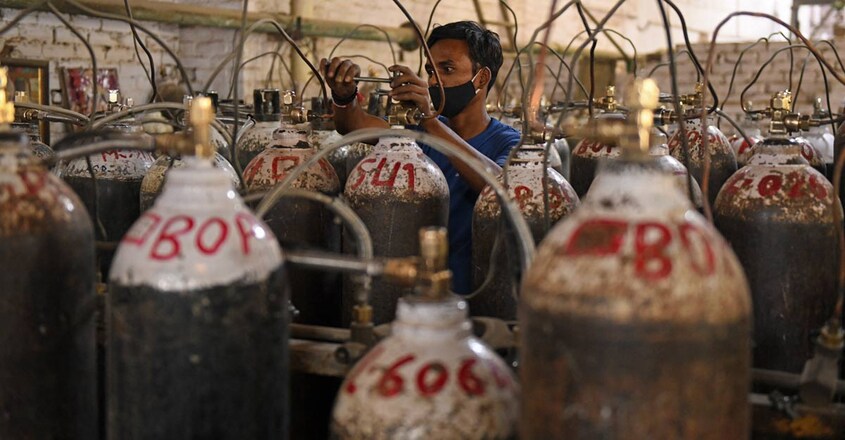 INDIA-HEALTH-VIRUS-OXYGEN INDIA-HEALTH-VIRUS-OXYGEN