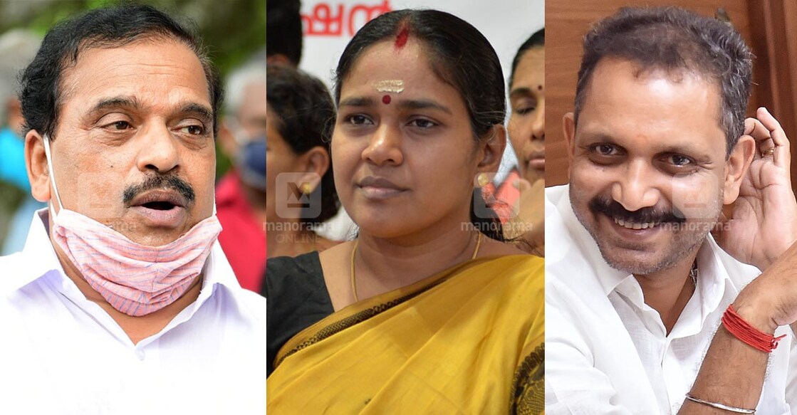 PK-Krishnadas-Sobha-Surendran-K-Surendran PK-Krishnadas-Sobha-Surendran-K-Surendran