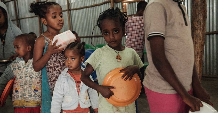 Tigray Famine | Ethiopia | (Photo by Yasuyoshi CHIBA / AFP)
