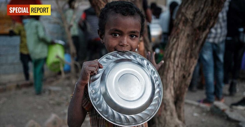 Tigray Famine | Ethiopia | (Photo by Yasuyoshi CHIBA / AFP)