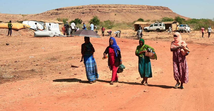 Tigray Famine | Ethiopia | Sudan Refugee Camp (Photo by Ebrahim HAMID / AFP)