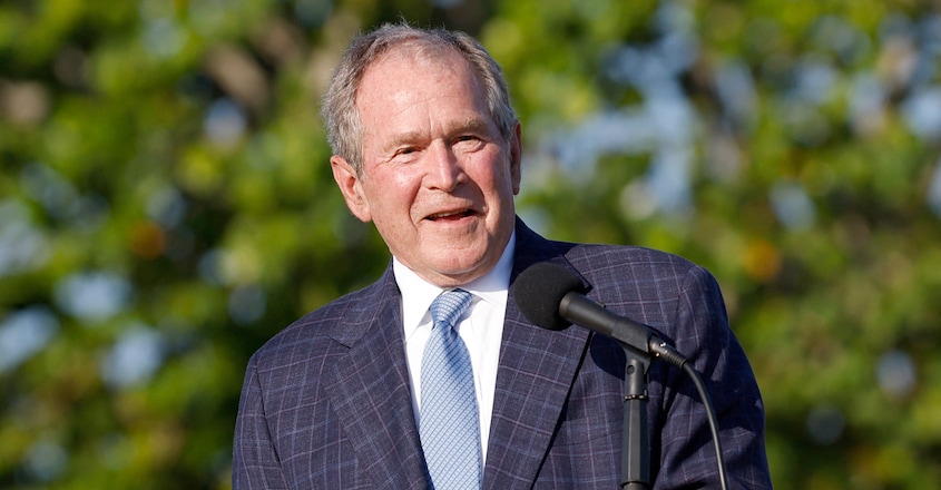 George W. Bush Photo by Cliff Hawkins / GETTY IMAGES NORTH AMERICA / Getty Images via AFP George W. Bush Photo by Cliff Hawkins / GETTY IMAGES NORTH AMERICA / Getty Images via AFP