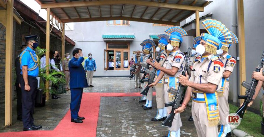 Farewell to PS Shreedharan Pillai Photo: rajbhavan.mizoram.gov.in Farewell to PS Shreedharan Pillai Photo: rajbhavan.mizoram.gov.in