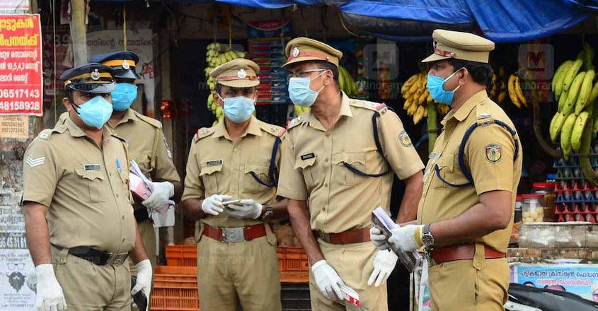 trivandrum-lockdown-open-store-police trivandrum-lockdown-open-store-police