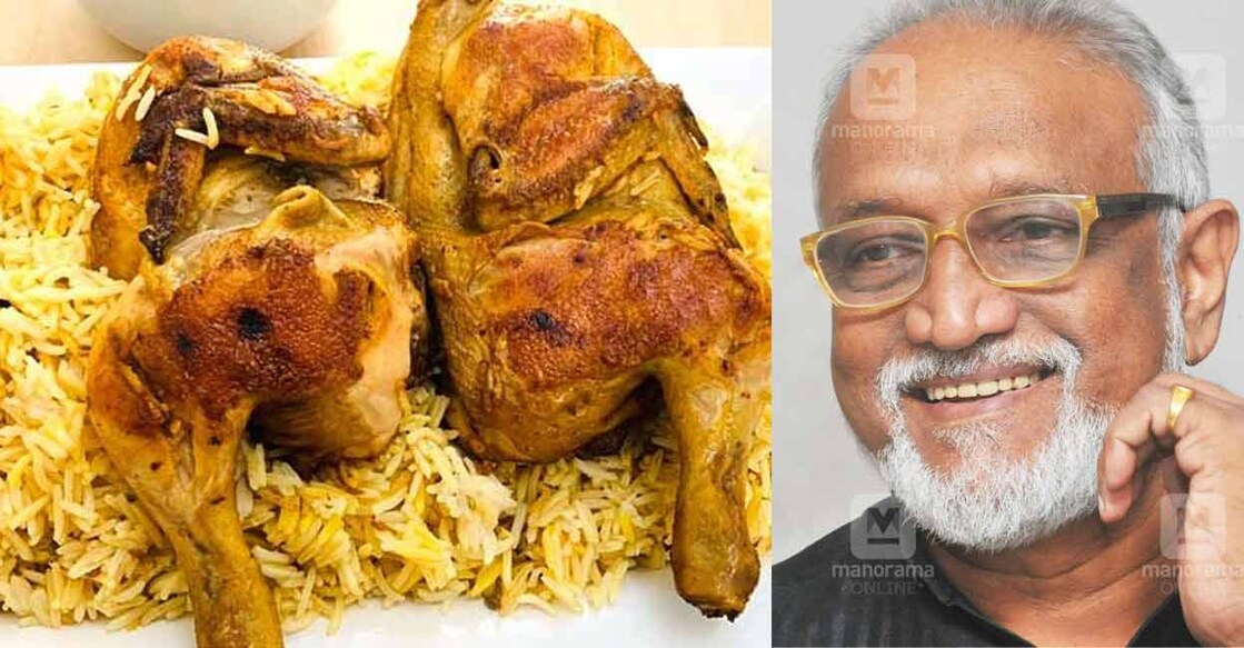 കുഴിമന്തി (ഫയൽ ചിത്രം), വി.കെ.ശ്രീരാമന്‍ (ഫയല്‍ ചിത്രം: മനോരമ)