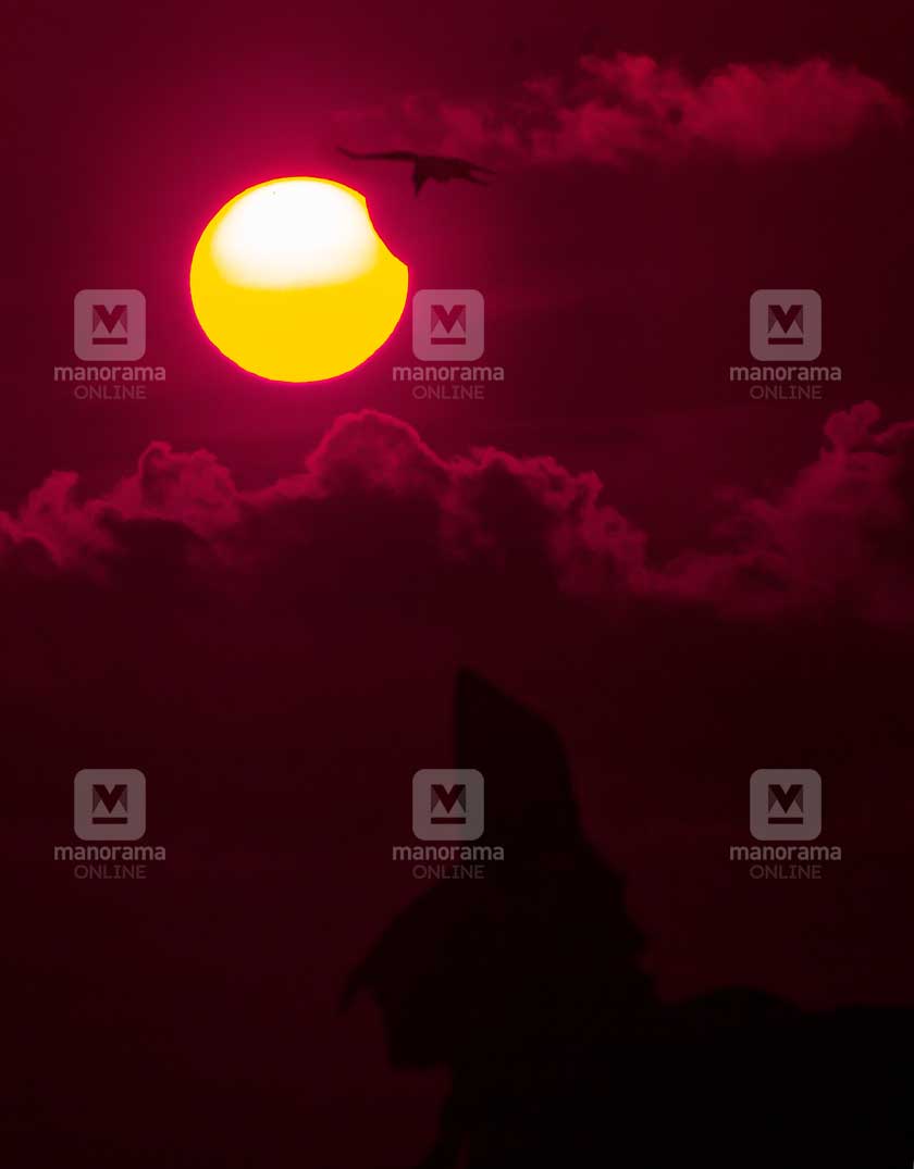 Solar Eclipse | Sangumukham TVM (Photo - R Chandrasekhar)