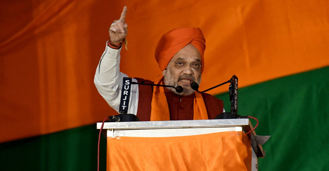 INDIA-POLITICS-VOTE അമിത് ഷാ. ചിത്രം: NARINDER NANU / AFP