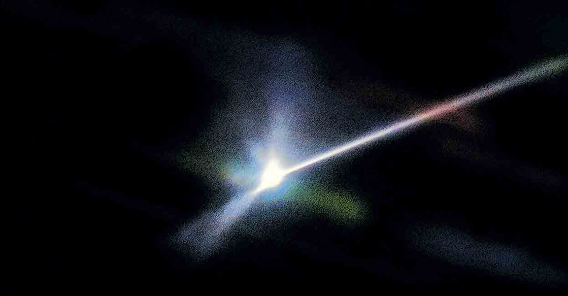 asteroid-dimorphos ഡൈമോർഫസിന്റെ ടെലിസ്കോപ് ചിത്രം