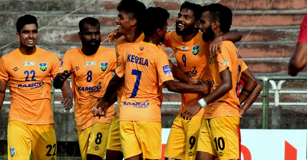 Kerala s Dominant Victory Over Gujarat In Santosh Trophy Football Match 