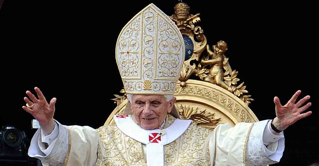 Pope Benedict XVI | AFP PHOTO / GABRIEL BOUYS ബനഡിക്ട് പതിനാറാമൻ മാർപാപ്പ (AFP PHOTO / GABRIEL BOUYS)