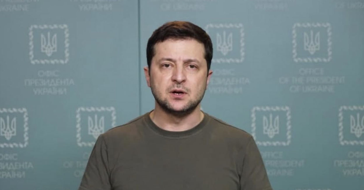 യൂറോപ്യൻ യൂണിയനോട് വികാരഭരിതനായി സെലെൻസ്കി: ‘ഒപ്പമെന്ന് തെളിയിക്കൂ, അംഗത്വം തരൂ’ യൂറോപ്യൻ യൂണിയനോട് വികാരഭരിതനായി സെലെൻസ്കി: ‘ഒപ്പമെന്ന് തെളിയിക്കൂ, അംഗത്വം തരൂ’