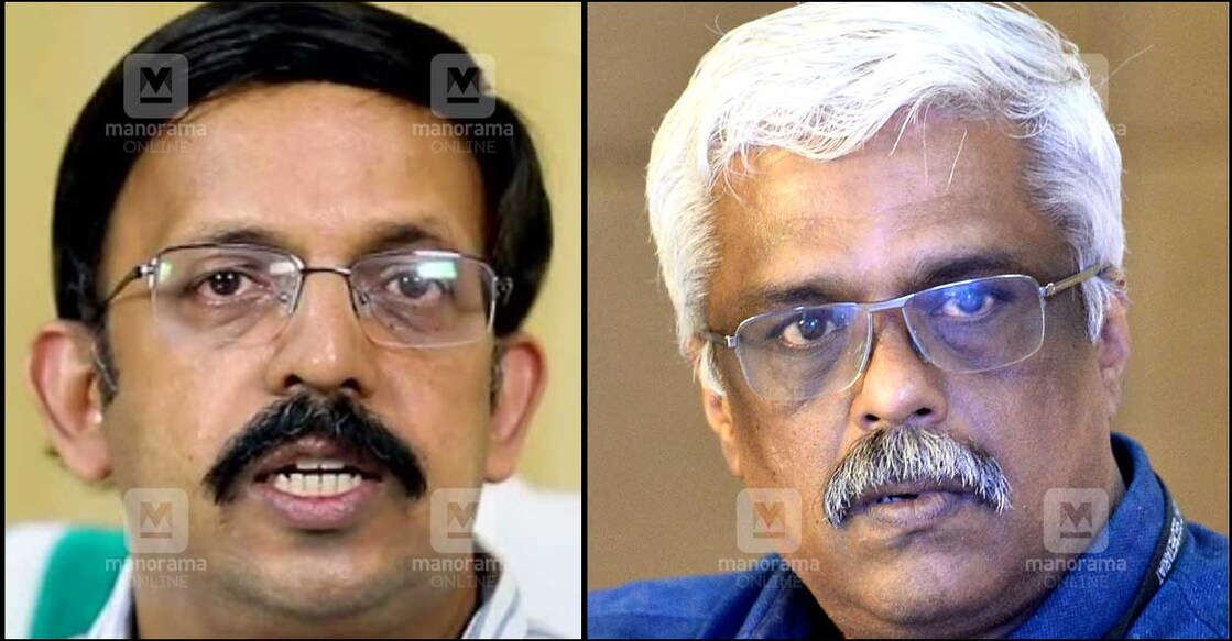 KR Jyothilal | M Sivashankar കെ.ആർ. ജ്യോതിലാൽ, എം. ശിവശങ്കർ (ഫയൽ ചിത്രങ്ങൾ)