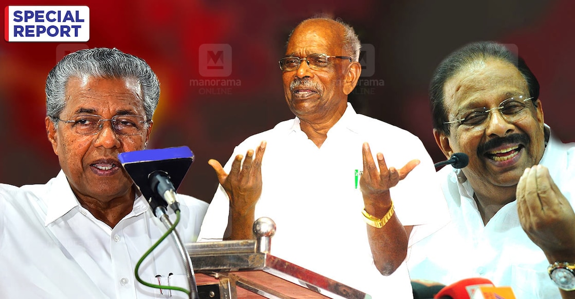 pinarayi-vijayan-mm-mani-sudhakaran pinarayi-vijayan-mm-mani-sudhakaran