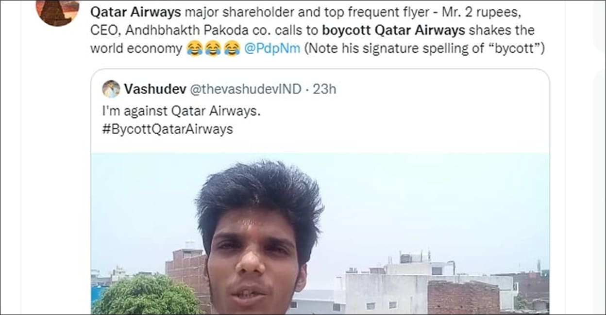 ‘Boycott Qatar Airways’ on Twitter; Retweet Troll Boycott Qatar