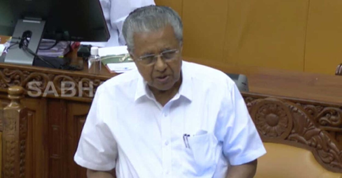 pinarayi-vijayan മുഖ്യമന്ത്രി പിണറായി വിജയൻ (Screengrab: Sabha TV))