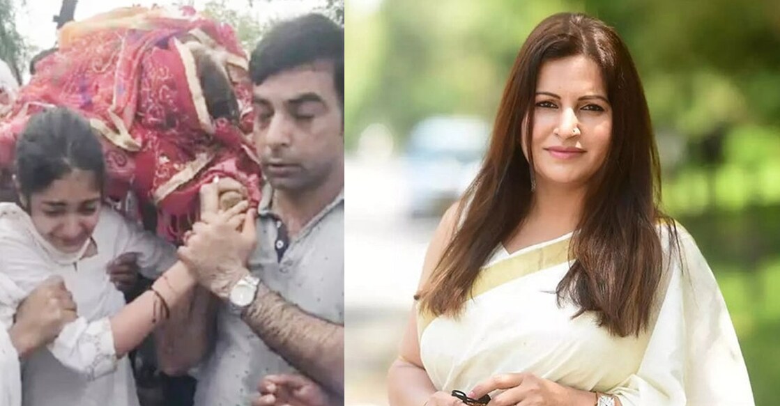 Yashodhara (Photo: Twitter, @rahulvaidya23), Sonali Phogat (Photo: ANI, Twitter) 1) സൊനാലി ഫൊഗട്ടിന്റെ അന്ത്യകർമങ്ങളിൽ മകൾ യശോധര പങ്കെടുക്കുന്നു. (Photo: Twitter, @rahulvaidya23), 2) സൊനാലി ഫൊഗട്ട് (Photo: ANI, Twitter)