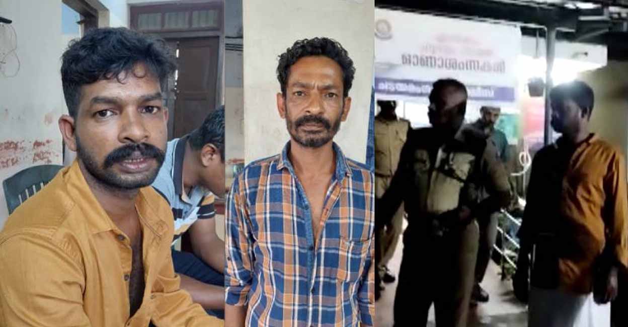 When he was stealing, the family entered The cell phone dropped even