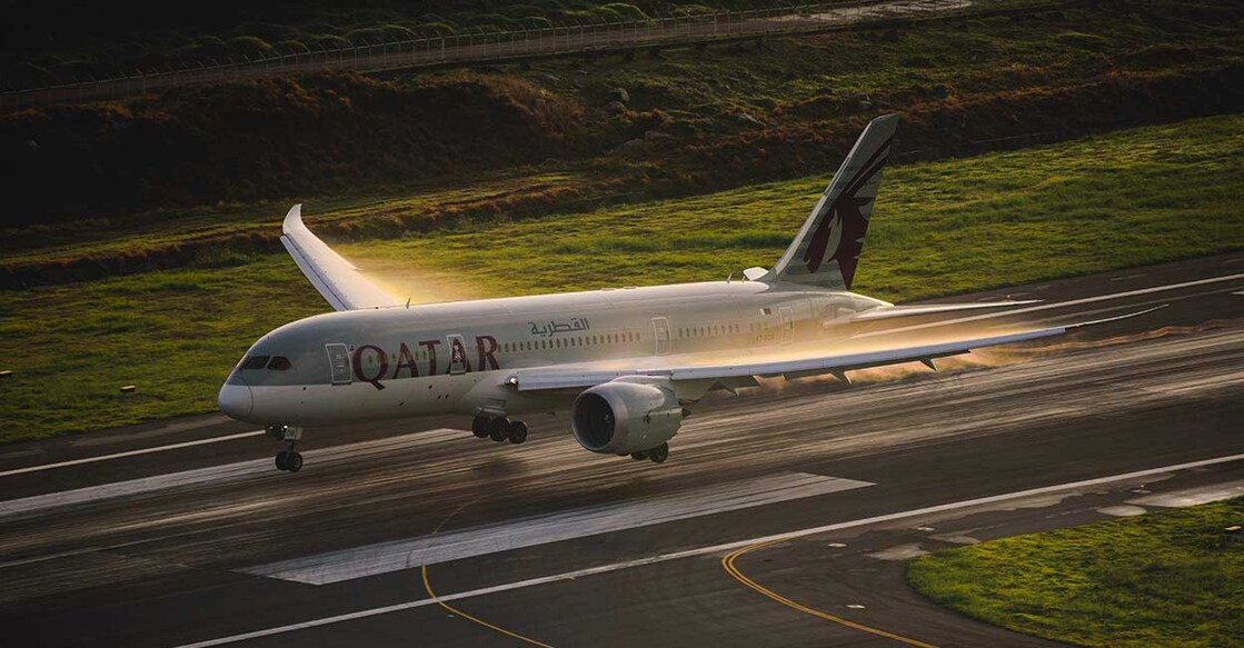 Qatar airways airline boeing 787 | Representational image | (Photo - Shutterstock/Nutkamol komolvanich) പ്രതീകാത്മക ചിത്രം (Photo - Shutterstock/Nutkamol komolvanich)