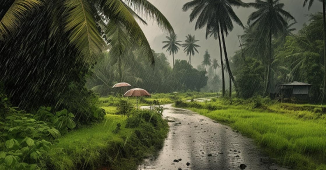 Kerala Rain AI Image (This image is created using Midjourney)