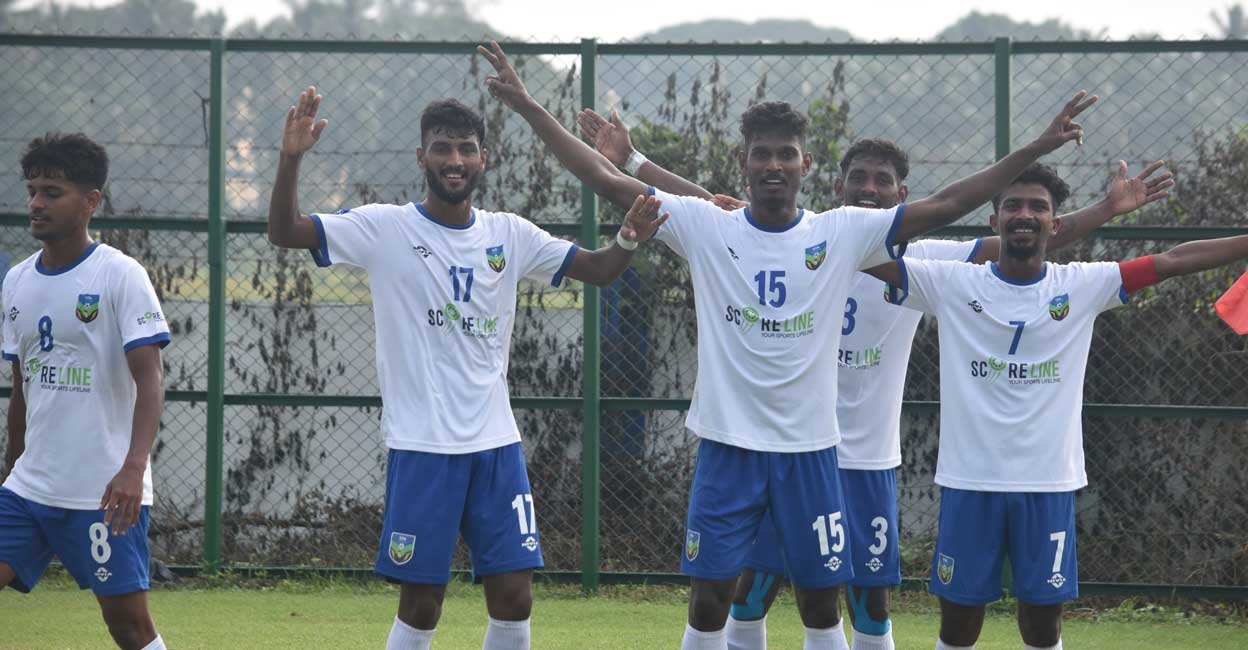 കേരളവും സിക്സറടിച്ചു! Kerala got six goal in santosh trophy football