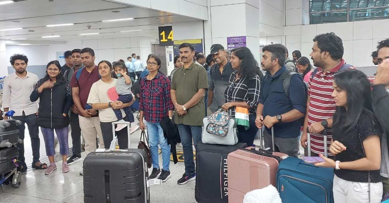 Operation Ajay: Third Flight from Israel and India Arrives at Delhi ...